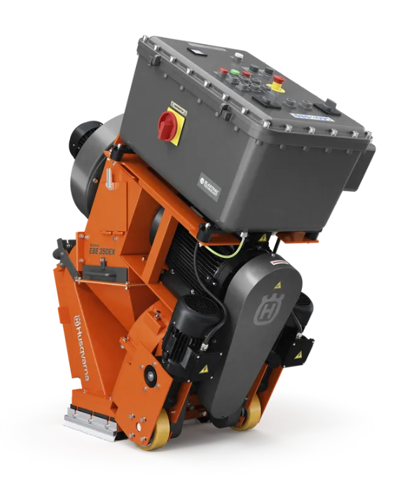 BLASTRAC / HUSQVARNA EBE 350EX – Stahlstrahlmaschine