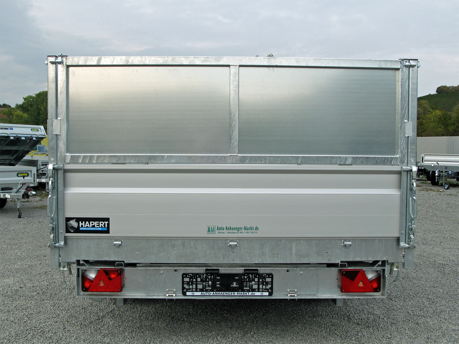 Hapert Cobalt HM-3 – 3500 3 Achs Multi Ferro Stahlblechaufsatz 600 mm, 400 mm Alu BW – Bild 7