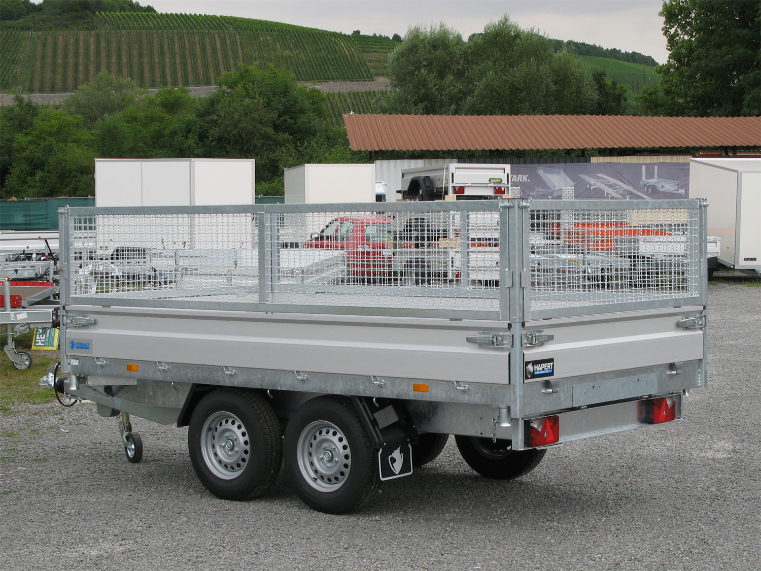 Hapert Cobalt HM-2 – 3500 Alubordwand – Gitteraufsatz – Bild 6