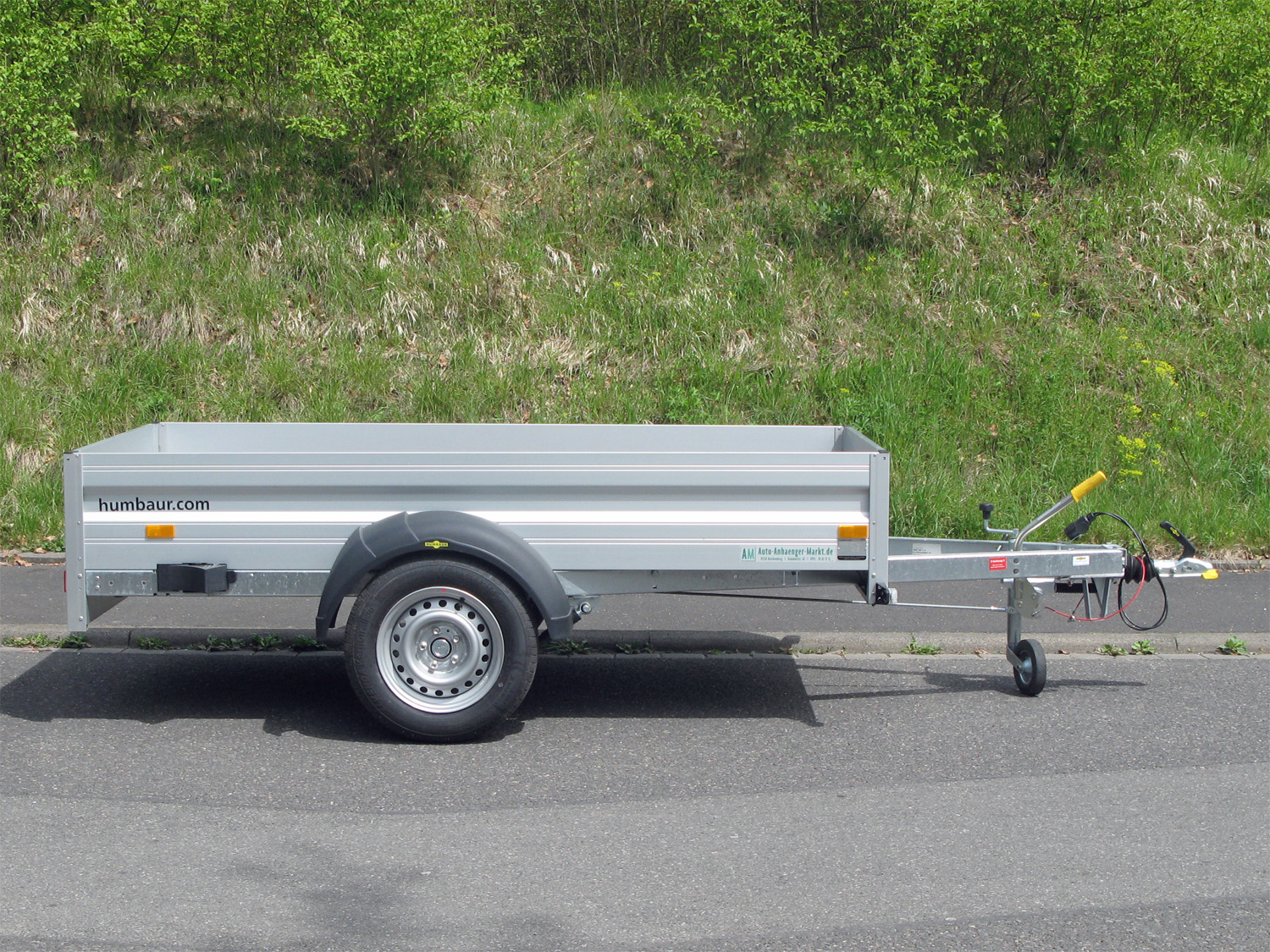 Humbaur HA132513 KV 100 km/h klappbare Vorderwand – Bild 9