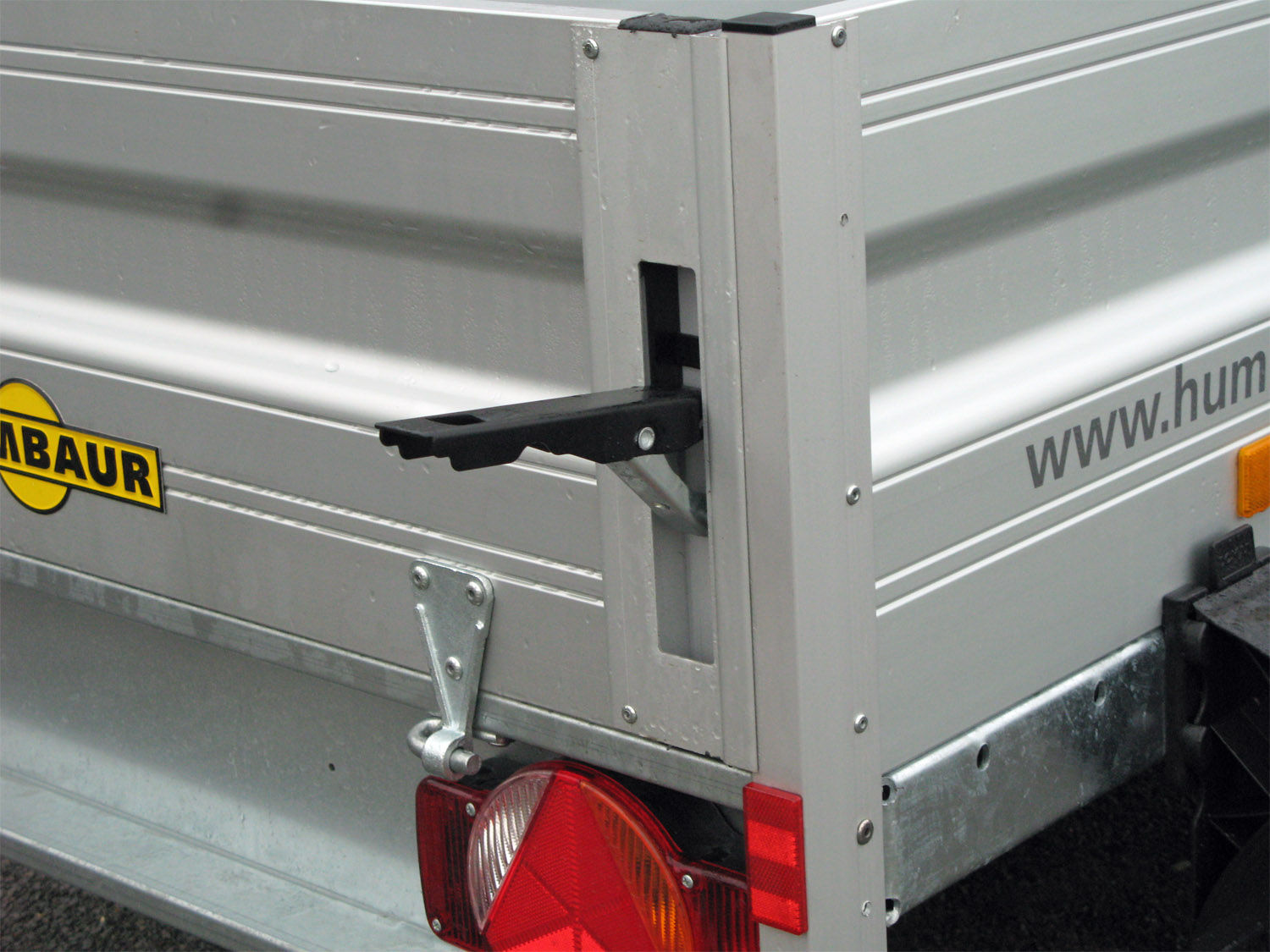 Humbaur HA132513 KV 100 km/h klappbare Vorderwand – Bild 6